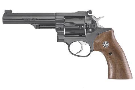 Shop Ruger GP100 327 Federal Mag Double-Action Revolver with Smooth Walnut Grips for Sale Online ...