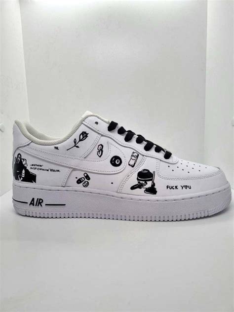 Graffiti Custom Air Force 1 – SHECUSTOMIZE