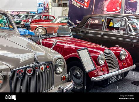 Cars on show at the Great British Car Journey a museum and tourist ...