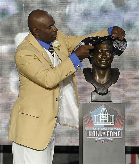 Deion Sanders inducted into Hall of Fame