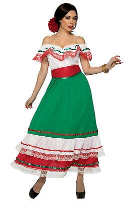 Mexican Fiesta Party Dress Adult Costume (X-Large) 721773847318 | eBay