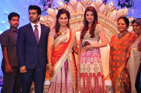 ACTRESS: Ram Charan Wedding Reception Photos