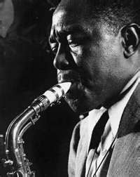 jazz music: Saxophone. The Legends - Charlie Parker