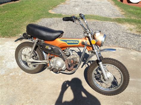 1974 Honda ST90 Trail Bike Running