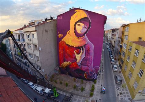 INTI New Mural In Istanbul, Turkey | StreetArtNews | StreetArtNews