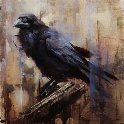 A Not So Common Raven | Crow painting, Crow art, Raven art