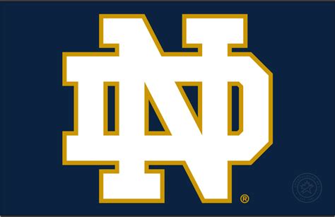 Notre Dame Fighting Irish Logo - Alt on Dark Logo - NCAA Division I (n ...