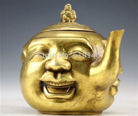 Oriental Vintage Handwork Copper Emotions Teapot|teapot|teapot vintage ...