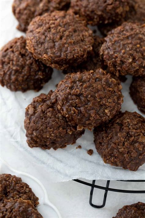 Gluten-Free No-Bake Cookies - Meaningful Eats