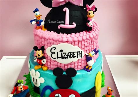 Minnie + Mickey Clubhouse - Alyssas Cakery