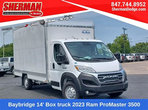 New 2023 Ram ProMaster 3500 BayBridge 14 Ft Box Truck For Sale (Sold ...