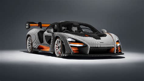 See a Life-Size McLaren Senna Made Out of Legos