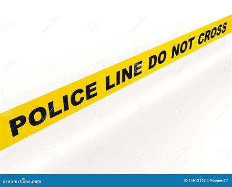 Police Line Do Not Cross Stock Photography - Image: 14613102