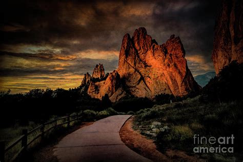 Garden of the Gods Sunrise Photograph by Norma Brandsberg - Pixels