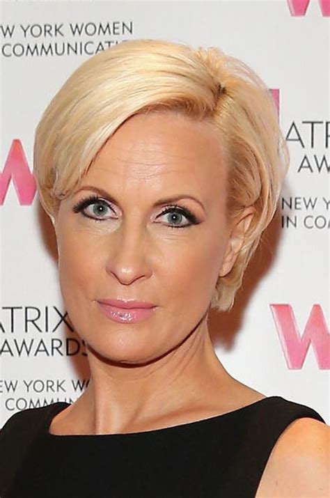 The Best Short Blonde Hairstyles: Mika Brzezinski #shorthairedgy ...