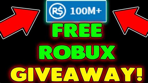 1M+ FREE ROBUX GIVEAWAY! JOIN NOW! HOW TO GET FREE ROBUX ON ROBLOX 2017! - YouTube