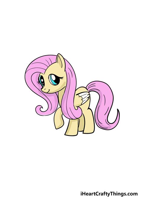 My Little Pony Drawing - How To Draw My Little Pony Step By Step