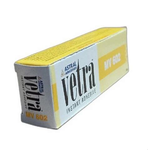 Vetra MV 602 Instant Fix Adhesives, 20gm Tube, Box at Rs 43/box in New Delhi