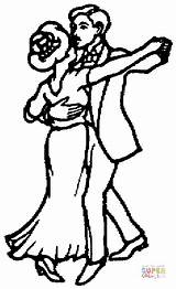 Romantic Dance coloring Page  Free Printable Coloring Pages sketch template