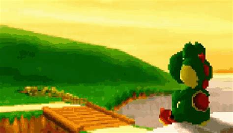 Yoshi Yoshi Sitting GIF - Yoshi Yoshi Sitting Mario - Discover & Share GIFs