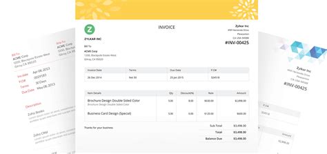 Online Invoice Software | Cloud Invoicing System - Zoho Invoice