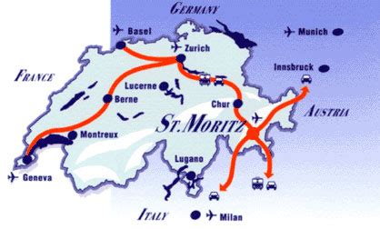 Maps of St Moritz ski resort in Switzerland | SNO