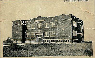 HIGH SCHOOL, CARMI, White County, Illinois Postcards | White county, Illinois, Postcard