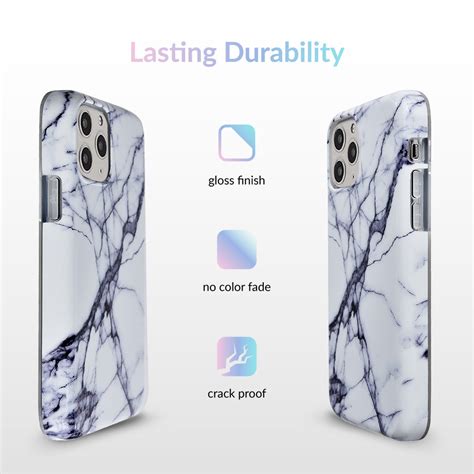 White & Gray Marble iPhone Case – VelvetCaviar.com