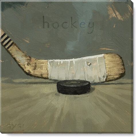 Hockey Stick Sports Giclee Wall Art from Vaillancourt