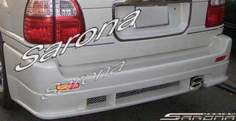 Custom Lexus LX470 SUV/SAV/Crossover Rear Bumper (1998 - 2002) - $600.00 (Part #LX-015-RB)