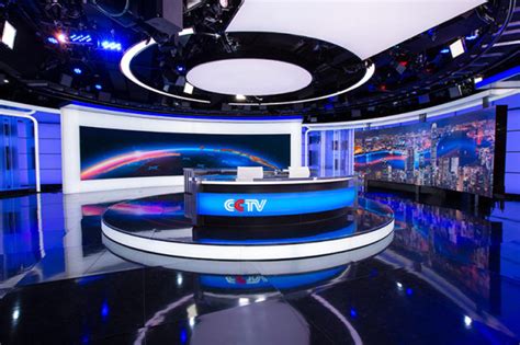 With Glittering New Set Design, CCTV News Takes Aim At The World