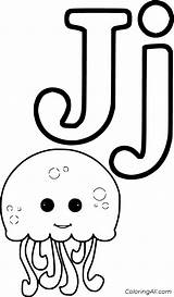 Letter J Coloring Pages 19 Free Printables  ColoringAll sketch template