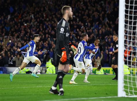 Brighton defeats Manchester United in a thrilling encounter in Premier League - TheDailyGuardian