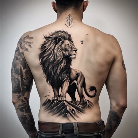 96 Lion Tattoo Ideas Created With Ai | artAIstry