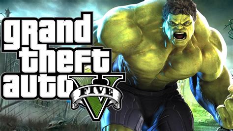 HULK MOD in GTA 5 ! - YouTube