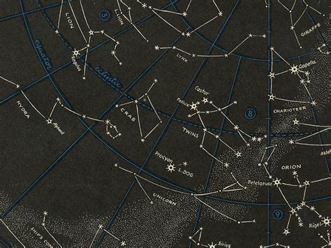 General Chart of the Sky | Constellations, Classroom inspiration, Stars