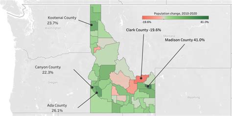 Census 2020 data illustrates Idaho’s urban, rural divide • Idaho Capital Sun