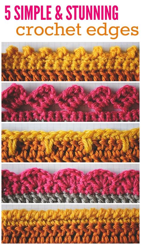 Beautiful Crochet Edgings, Blanket Borders and Trims. • Oombawka Design Crochet