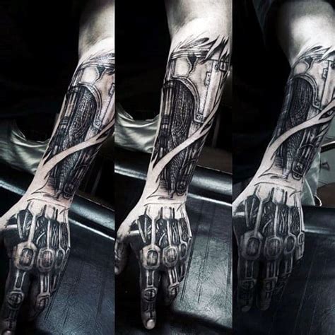 Terminator Arm Tattoo Sleeve