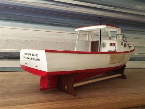 Maine Lobster Boat - Model Ship World™