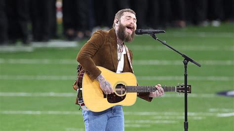 Post Malone Brings Grit to the Super Bowl With Emotional ‘America the Beautiful' Performance