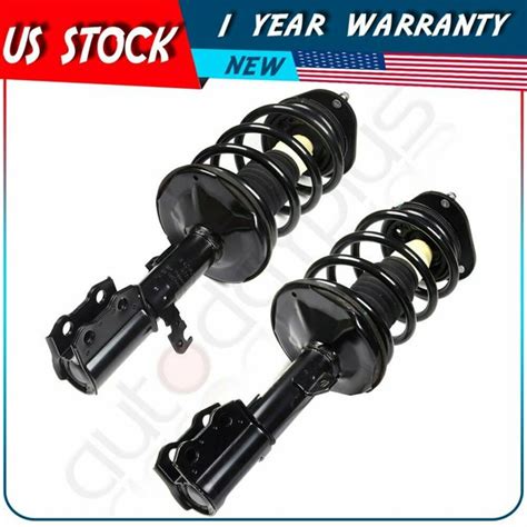 For 2002-06 Nissan Altima 2.5L Front 2 Complete Struts Shocks Springs ...