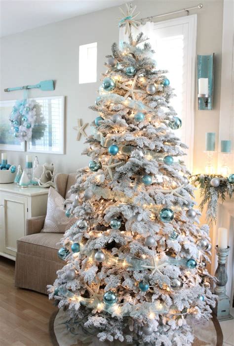 16 Chic Coastal Christmas Tree Ideas | Sand and Sisal