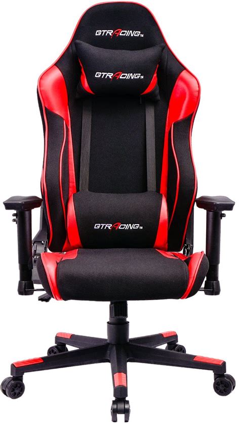 GTracing Ergonomic Office Chair Racing Chair Backrest and Seat Height Adjustment Computer Chair ...