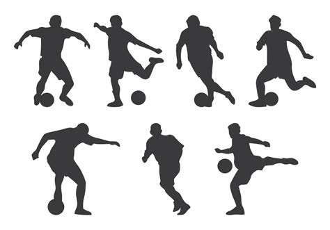 Football Silhouette Vector Art, Icons, and Graphics for Free Download