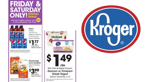 Kroger Digital Only Deals - Good Thru Saturday! :: Southern Savers