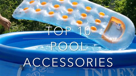 Top 10 Pool Accessories - YouTube