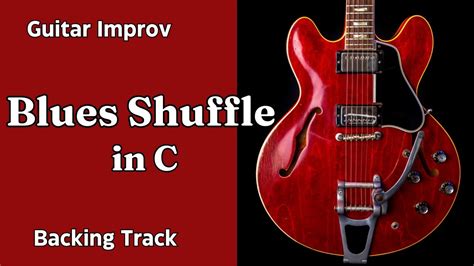 Blues Shuffle in C - Guitar Backing Track Jam - Medium Fast Tempo Chords - Chordify