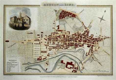 Town Plans, Antique Maps, Vintage Maps, Old Maps, York, St Albans, Derby, UK