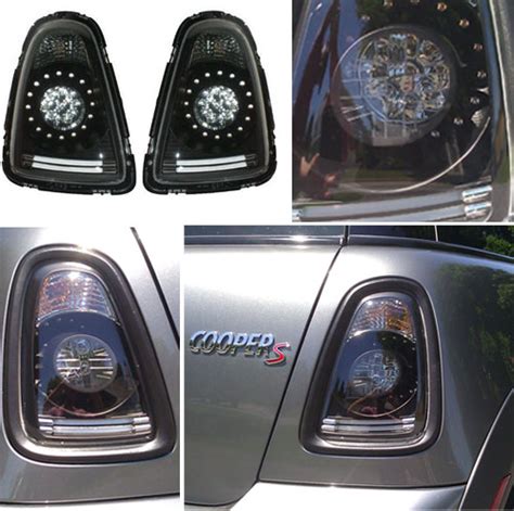 Black LED Tail Lights for MINI Cooper R56, R57 - MINI Cooper Accessories + MINI Cooper Parts